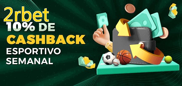 10% de bônus de cashback na 2rbet