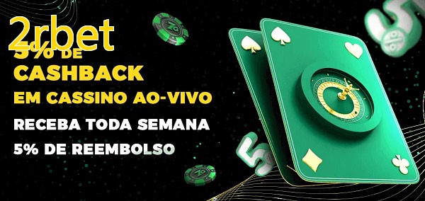 Promoções do cassino ao Vivo 2rbet